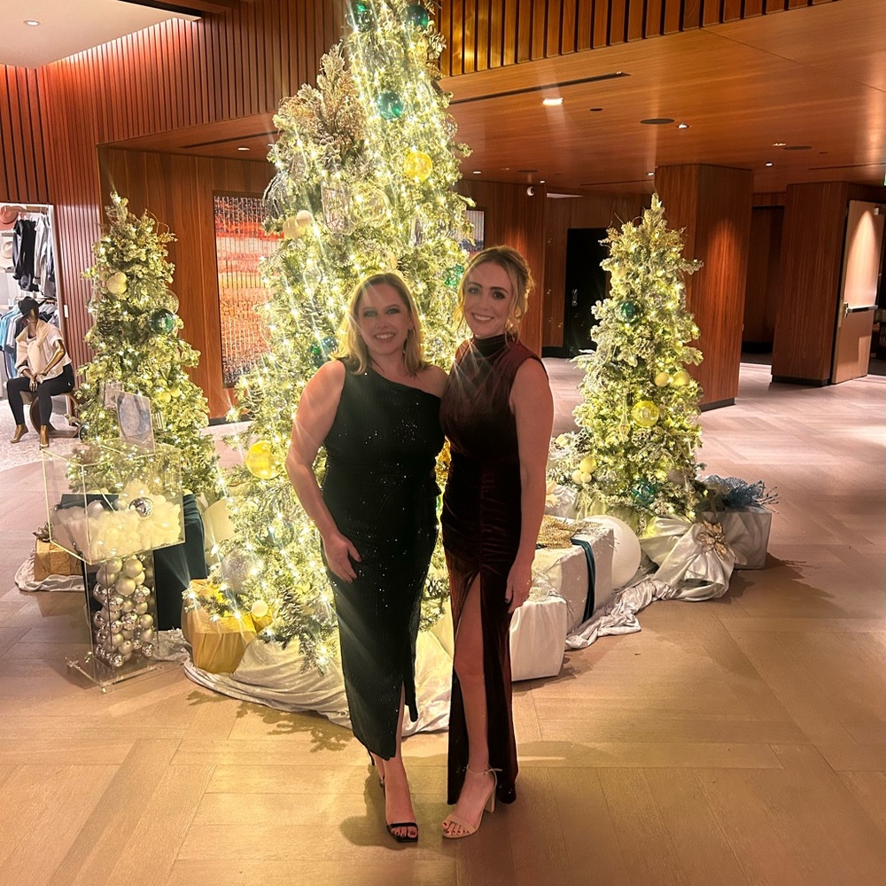 Lulu's Burgundy velvet Holiday Dress